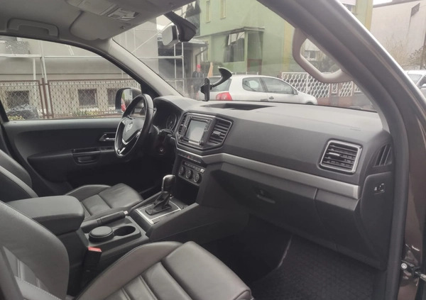 Volkswagen Amarok cena 129000 przebieg: 118000, rok produkcji 2017 z Poznań małe 56